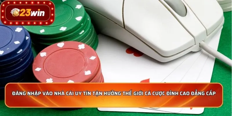 Đăng Nhập 23WIN 3 Đăng nhập vào nhà cái uy tín tận hưởng thế giới cá cược đỉnh cao đẳng cấp